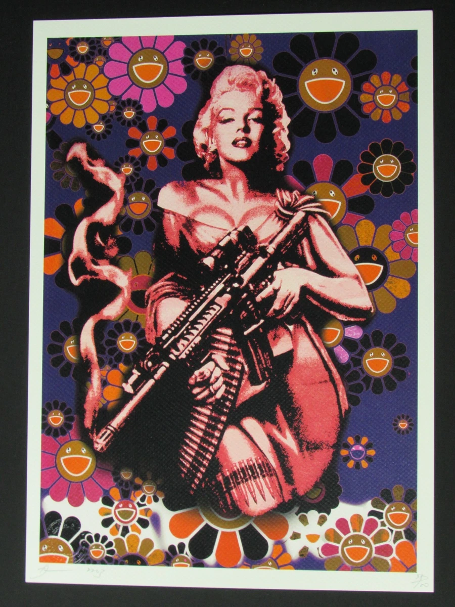 新品】DEATH NYC 版画 2015年活動初期QUEEN - M3 新品】DEATH NYC 版画
