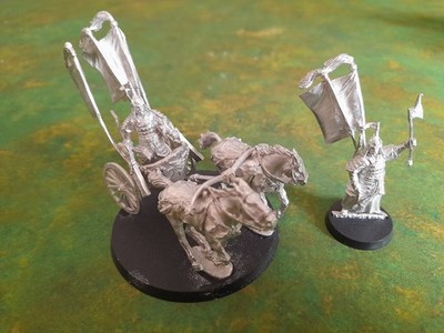 Games Workshop Lord of the Rings Tabletop König von Khand mit Streitwagen Metall
