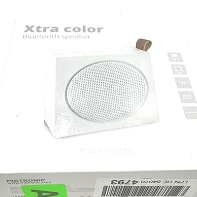 Metronic Tragbarer Lautsprecher Audio Xtra Color Bluetooth 3 Watt tragbar klein