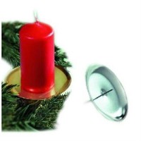 Riffelmacher Adventskerzenhalter Silber 75 Mm 4Er Kerzenhalter KerzenstäNder