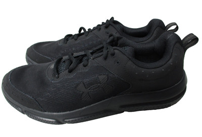 Under Armour Charged Assert 10 Running Shoes Training Black Mens Sz 10.5