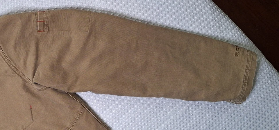 Under Armour UA Storm Light Brown Canvas Work Coat Hunting Jacket Size M - Image 4 of 4