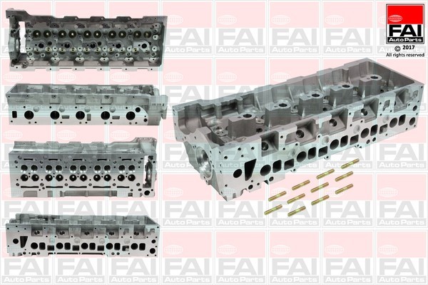 MERCEDES-BENZ 2.7 CDI E CLASS CLK DIESEL ENGINE OM612.962 BARE CYLINDER HEAD