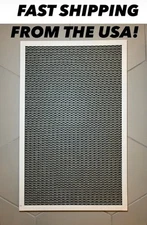 K&N 15.5x24x1 Aluminum Lifetime Washable Air Filter Merv *FAST SHIP* SAVE $$