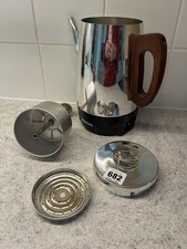 Stainless Steel Coffee Percolator Pot Italian Espresso Maker Electric (see Desc)
