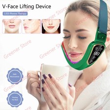 LED Red Light Face-Lift Belt V-Chin Slim Photon Therapy Massager Machine Pro sum