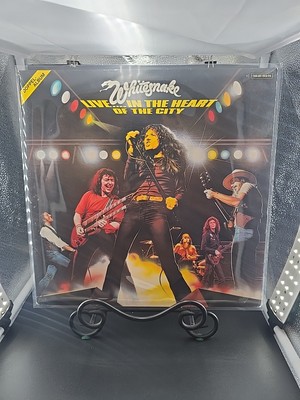 RARE! Whitesnake Live In The Heart Of The City OG 1980 2LP GERMAN Release EX/VG+