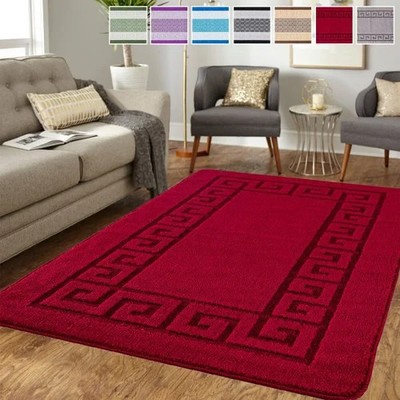 100% Antirutsch Teppiche für Wohnzimmer Schlafzimmer Teppich Küchenteppich Flur Läufer Matte