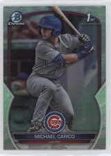 2023 Bowman Draft Chrome Lunar Glow Refractor Michael Carico #BDC-170 0wp8