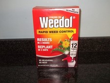 Weedol Rapid Weed Killer Liquid Concentrate 12 Tubes Treats 120m2