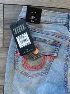 Pink Stitching True Religion Jeans | eBay