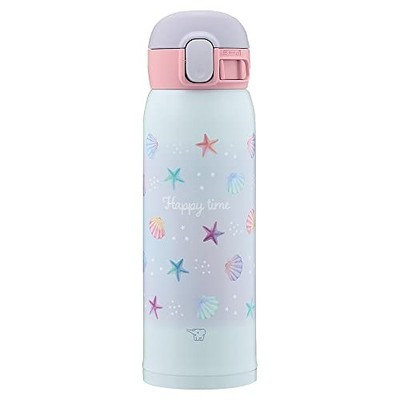 Zojirushi Wasserflasche Mädchen Mag Becher One Touch Edelstahl Nahtlos 0.48L