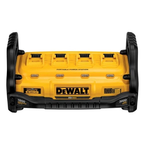 Dewalt 1800 Watt Portable Power Station And Simultaneous Battery Charger