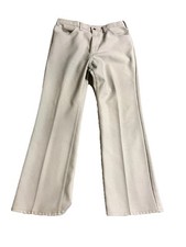 Vintage Levi's Pants Men Size 36x30 Khaki Brown 60s 70s Gold Black Tab