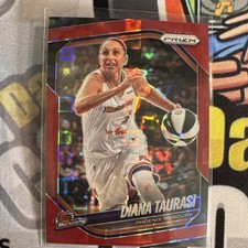 2025 Panini Prizm WNBA Diana Turasi Red Pandora Prizm /199 Mercury #7