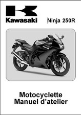 NINJA 250R 08-12 - Manuel cles USB KAWASAKI FR Support - Clés USB