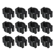 12Pcs 23mm Billiards Cue Locating Clip Holder Plastic Fishing Rod Snooker Racks