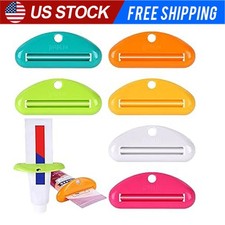 4-Piece Tube Squeezer Dispenser Set - Toothpaste Holder Roller, Bathroom Extract