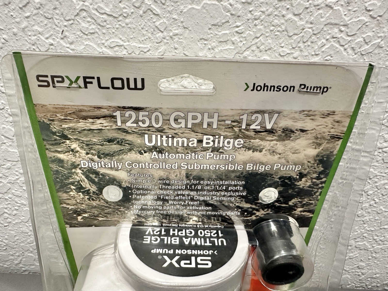 Johnson Pump 1250 GPH Automatic Ultima Bilge Pump 32-47261-002
