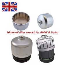 Fit Car BMW & Volvo Oil Filter Wrench Cap Housing Tool Remover 16 Flutes 86mm