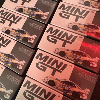 (In Stock)Mini GT #895 Nissan LB-Super Silhouette S15 SILVIA #555 2023 Formula