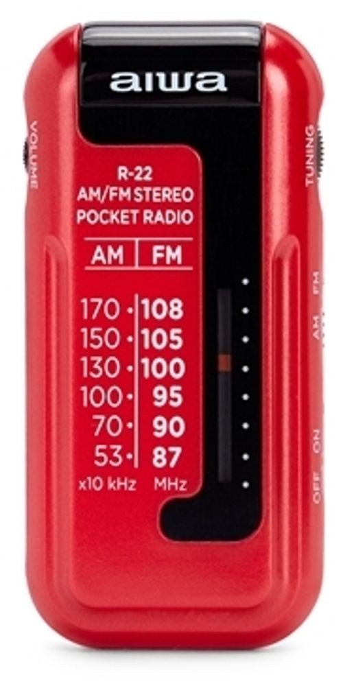 Aiwa Rosso Ro R-22Rd (Am, Fm), Radio, - Immagine 2