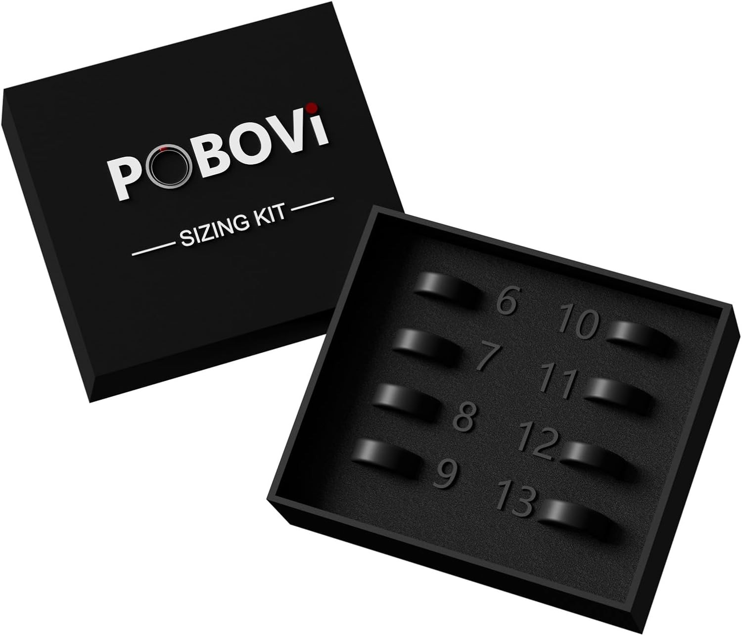 Ring Sizing Kit – Easy Accurate Finger Measurement Tool for Smart Rings-image