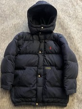 Polo Ralph Lauren Puffer Jacket Kids Size 6 Navy Blue
