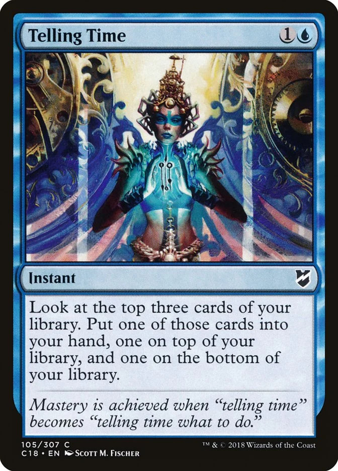 Telling Time [Commander 2018] Lightly Played