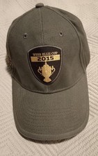 Rugby World Cup 2015 Baseball Cap,One Size Fits All,Grey Colour.,Webb Ellis Cup.