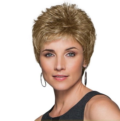 Gabor Flirt Wig GL16-27 Buttered Biscuit Color Average Size Hairuwear Ear Tabs