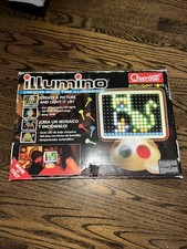 2008 Quercetti ILLUMINO Creative Night Time Light Up Pegs Illumination Toy Italy