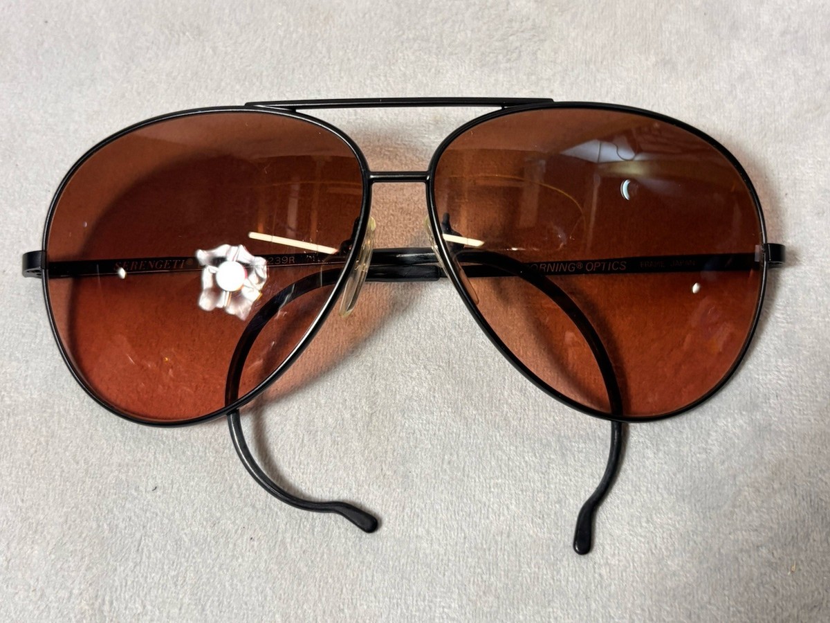 ◆gigli ロメオジリ セカンドライン マオカラーシャツ ブラウン アーカイヴ Vintage Serengeti Drivers 5239R Sunglasses – Corning Optics, Made