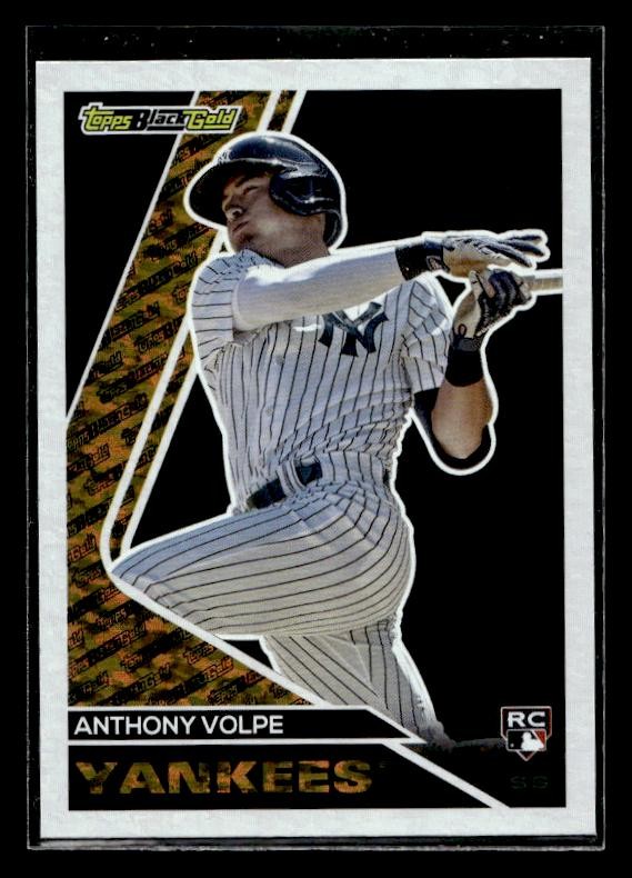 2023 Topps Update #BG-10 Anthony Volpe Topps Black Gold - 7125