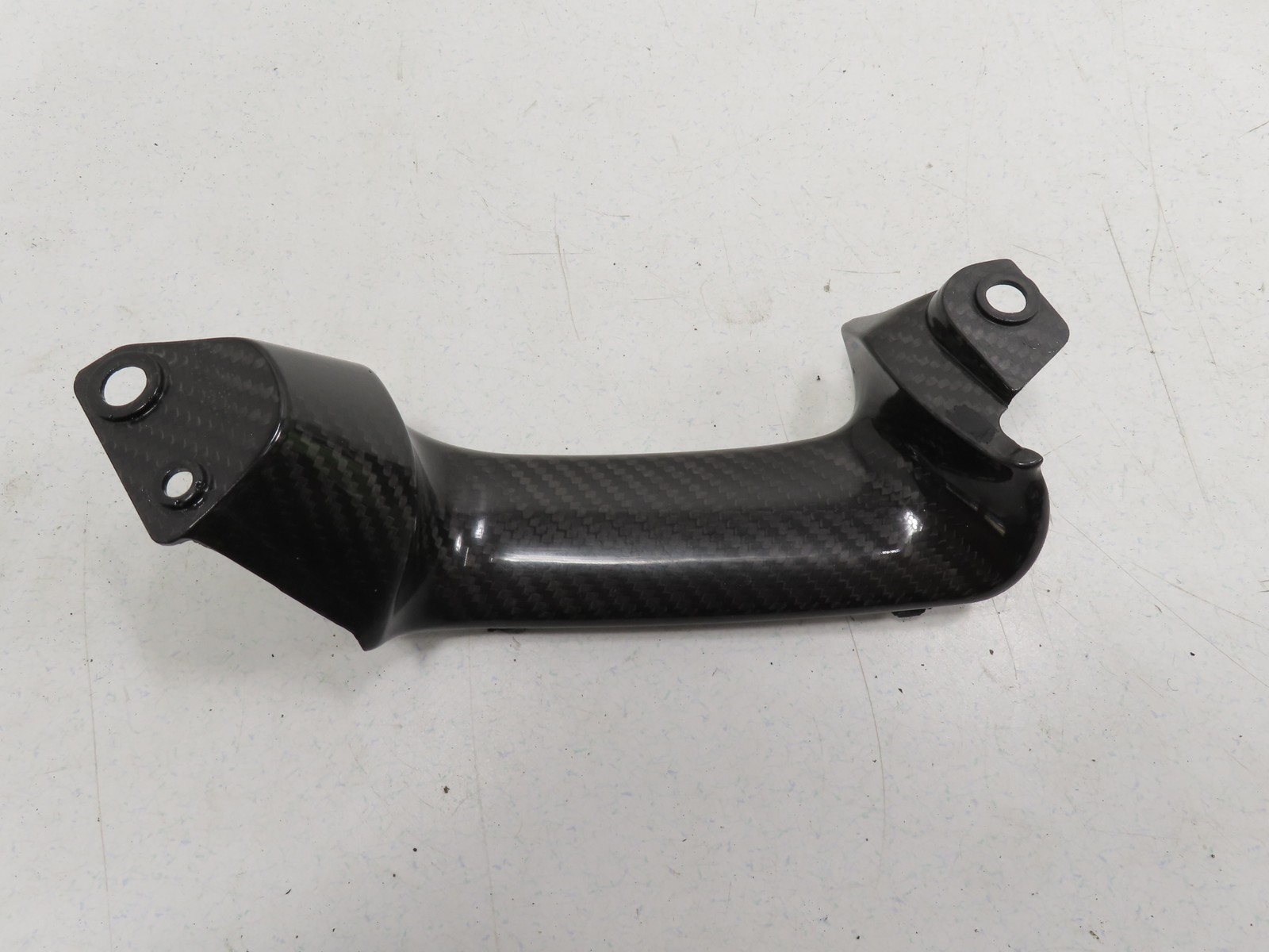 06 Lamborghini Gallardo Grab Handle Trim, Door Interior Carbon Fiber Right OEM 4