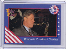 1992 Wild Card Decision 1992 Wild Card Decision '92 #27 BILL CLINTON ID9