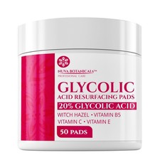 20 Glycolic Acid Pads 50 Pads - Exfoliating Pads for Face Chemical Peel for F
