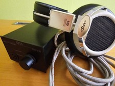 Stax SR-5 SR5 Gold High End Kopfhörer mit SRD6 Verstärker