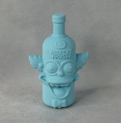 Absolut Krusty Bottle The Simpsons