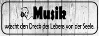 Holzschild 10X27 Cm Musik WäScht Dreck Des Lebens Dekoration Deko Geschenk Holz