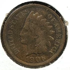 1906 1C Indian Cent (85613)