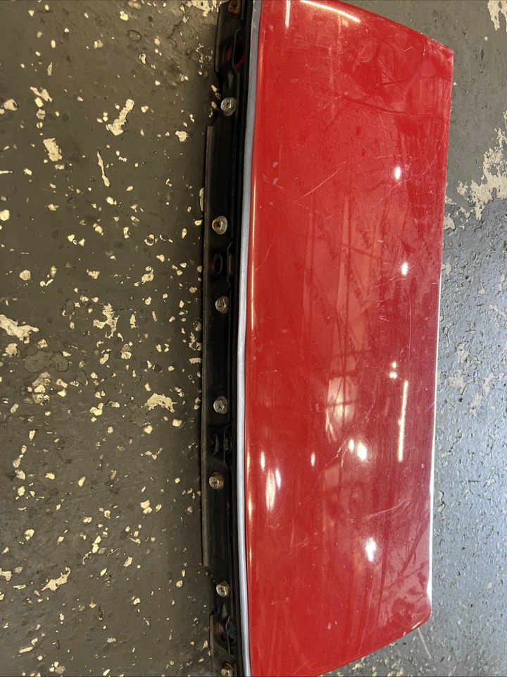 Nissan 300zx 1990-1996 panel nasal en rojo Foto 2 de 4