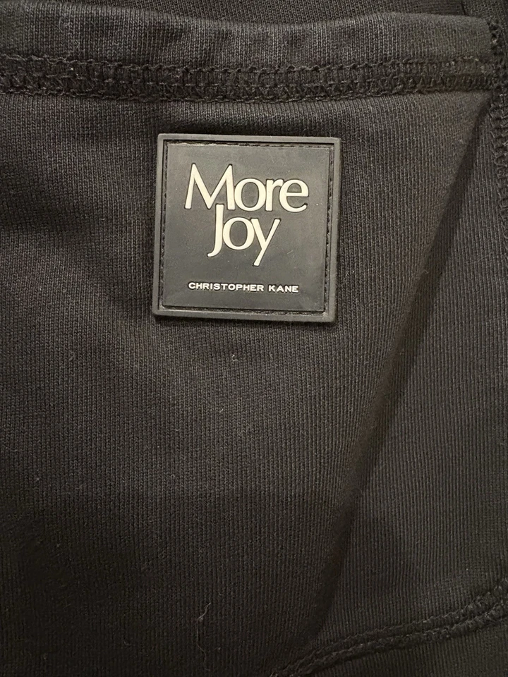 Pantalones deportivos Christopher Kane More Joy negros para hombre talla L Foto 3 de 4
