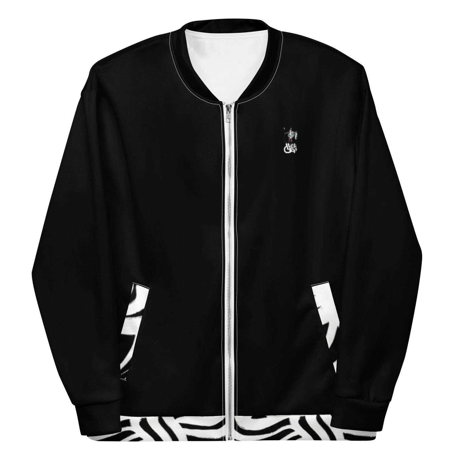 BlackCargo Apparel Unisex Eco Friendly Streetwear Bomber Jacket XS 3XL