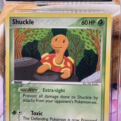 Pokemon TCG Unseen Forces Shuckle Card 2005 47/115 Non-Holo