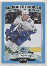 2019-20 O-Pee-Chee Marquee Rookies Blue Zack MacEwen #524 x6g