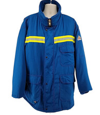 Bulwark EXTREME Nomex IIIA FR Work Jacket XXL Blue Flame Resistant