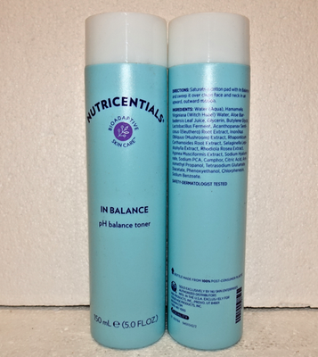 Nu Skin Nuskin Nutricentials In Balance pH Balance Toner 5.0fl oz