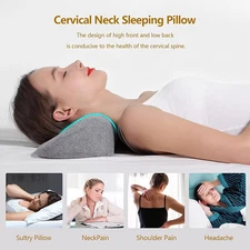 Ergonomic Neck Pillow Cervical Pain Relief Pillows Orthopedic Pillows Neck Pain