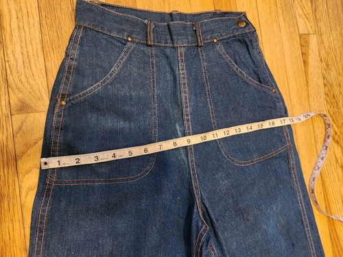 1940s Vintage Side Zip Jeans Size 24” Universal Steer Buster Brand Chicago - Picture 21 of 23